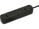 Steckdosenleiste Basic Line 5x Typ 13 schwarz Schalter 5m