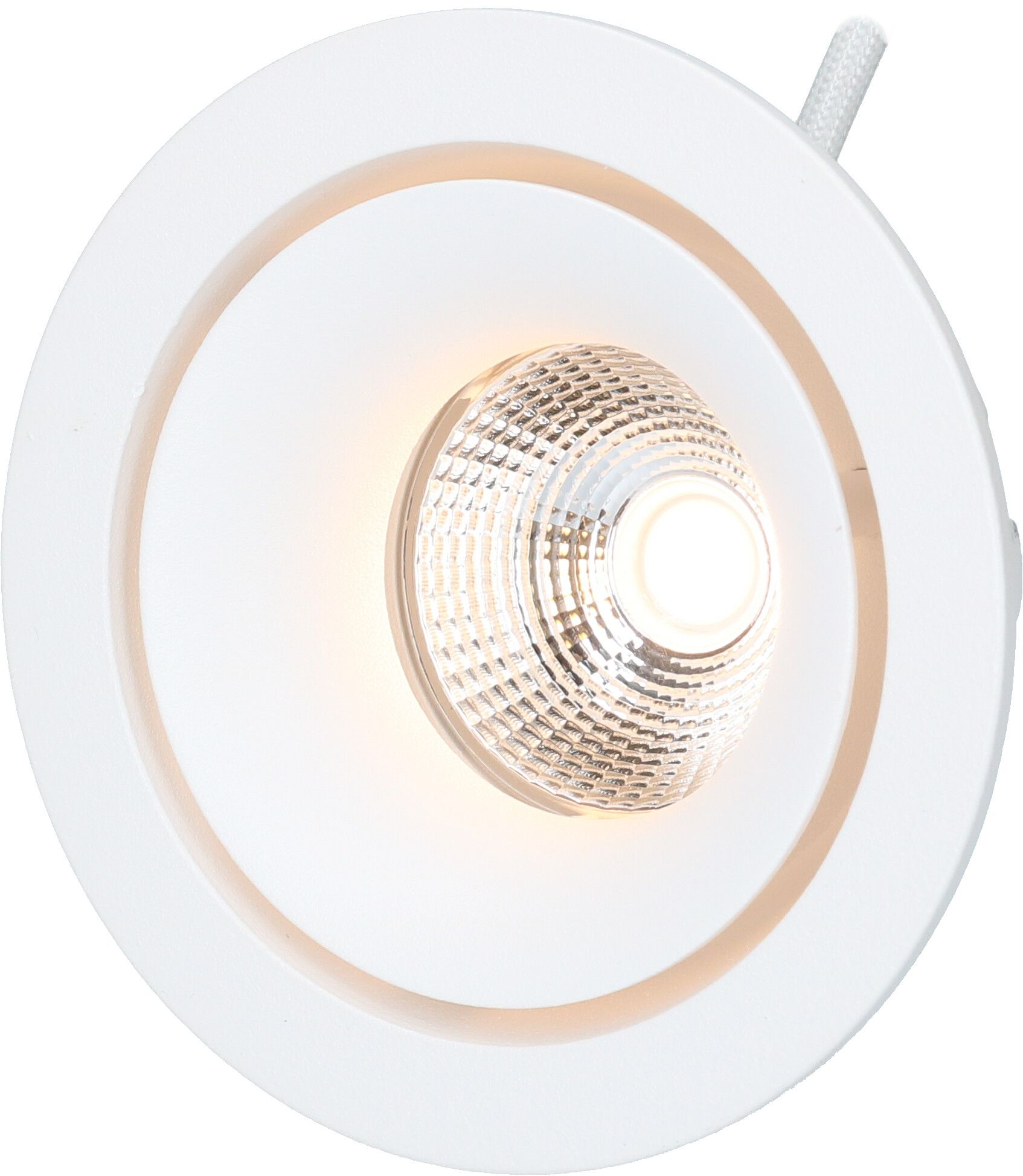 spot encastré à LED MOON Ø80 blanc 3000K 650lm 36°