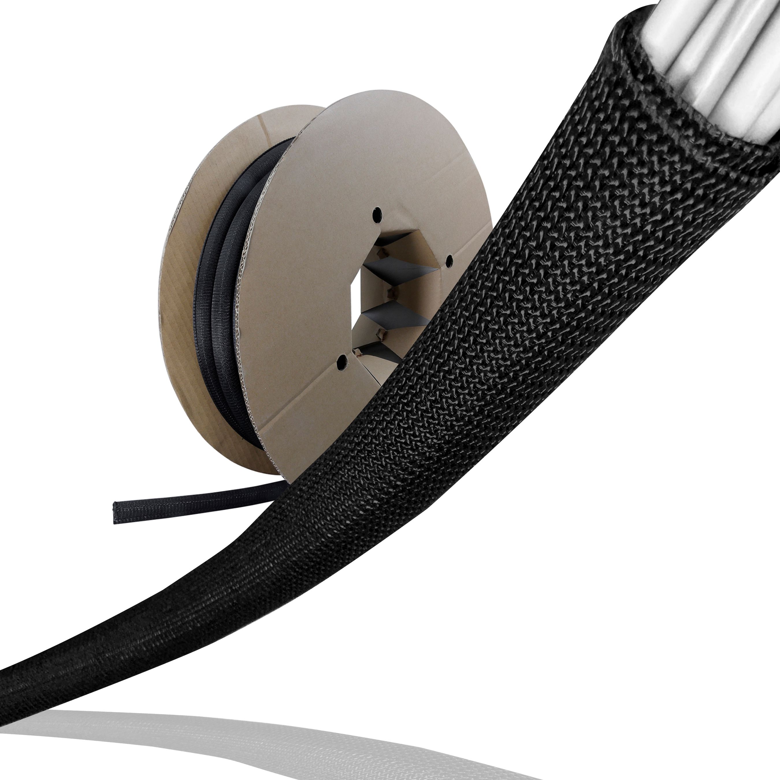 Cable Tube rouleau LTC 25m / noir