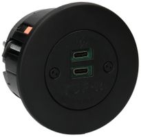 LIBERTY bloc multiprise Pip avec 2x USB-C 150W noir