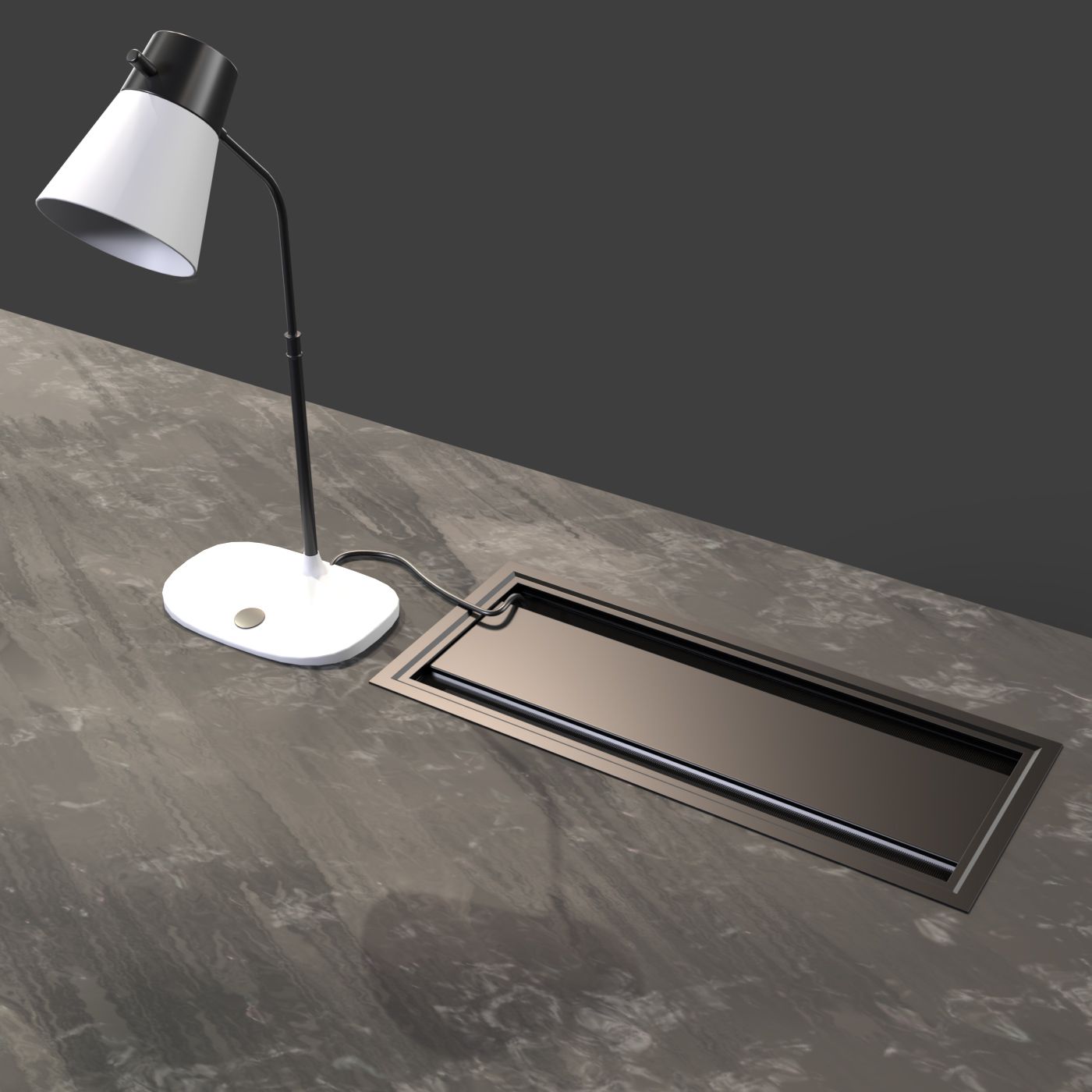 Duo plus Cover cadre agencé long noir