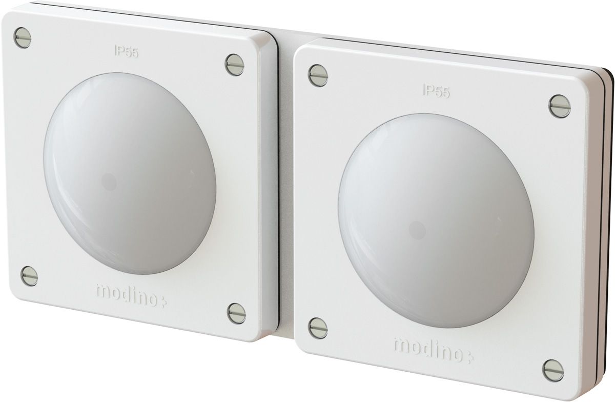 combinaison interrupteur s3 ill. / s3 ill. ta.2x1 ENC exo IP55 bc