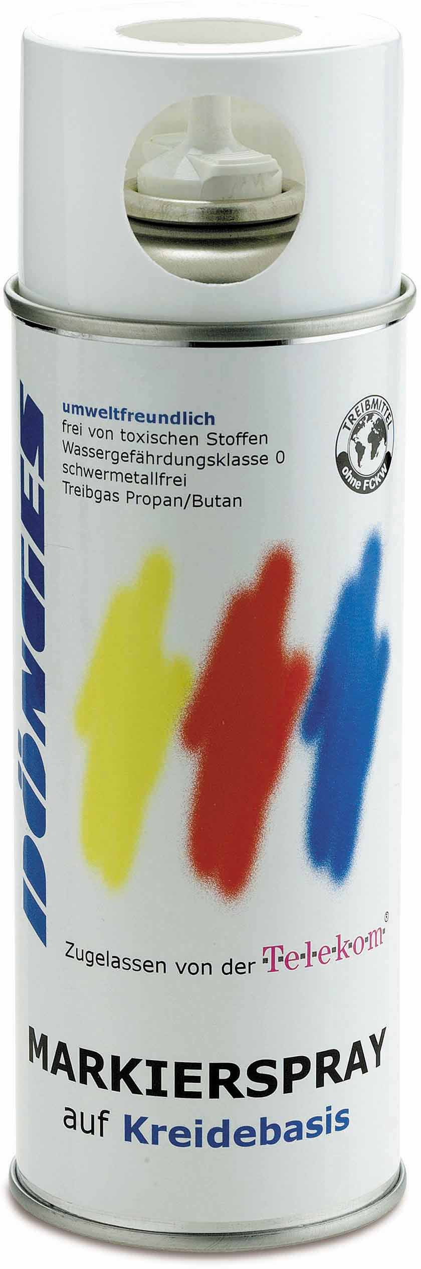 Spray de marquage 400ml rouge écologique sans subs. toxiques