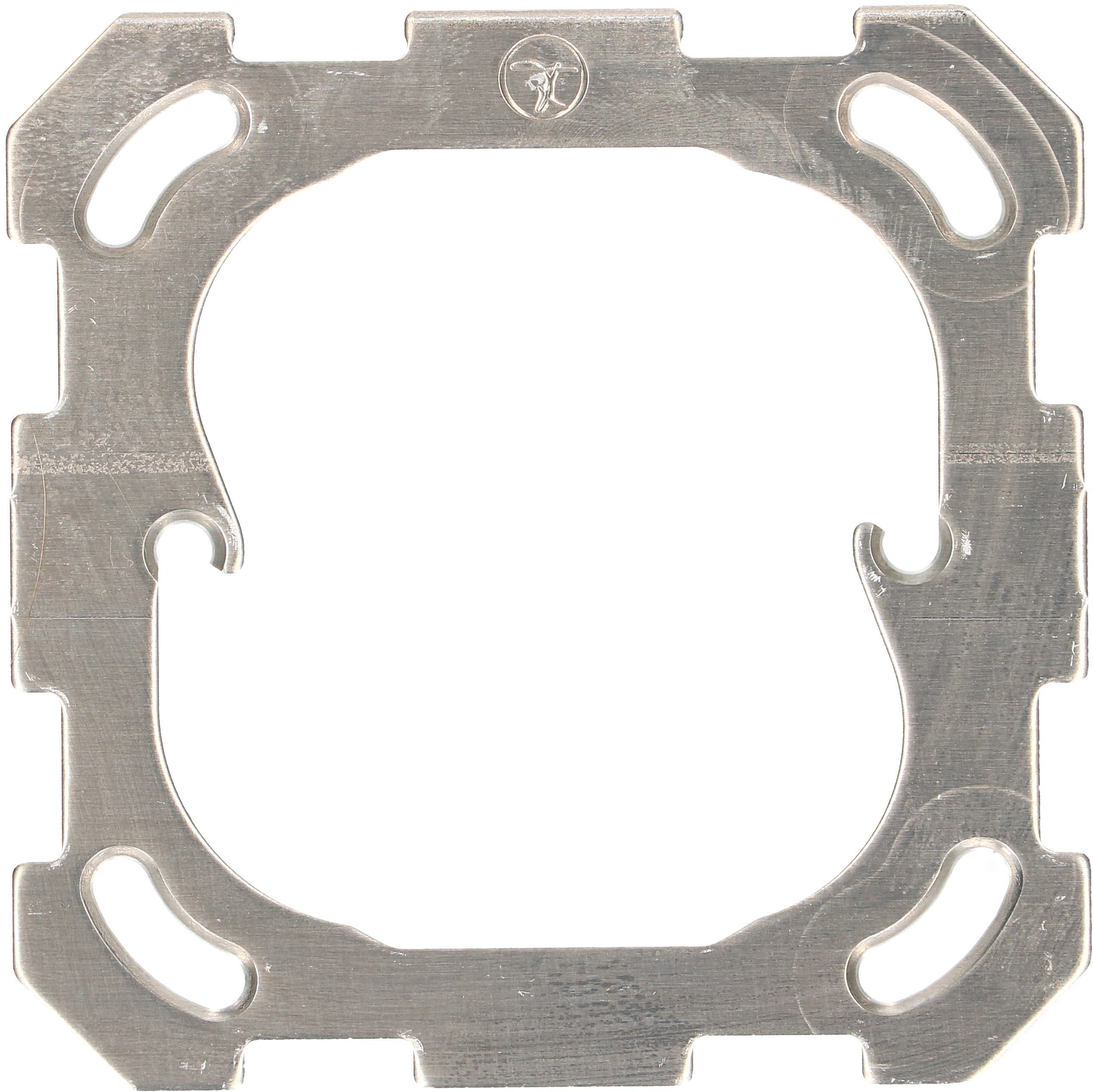 Befestigungsplatte Gr.1x1 EdizioDue