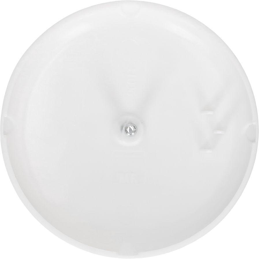 rosette de plafond rond barre blanc