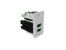 LIBERTY USB Charger QF05 TUF-R/EP con 2x USB-C 150W bianco