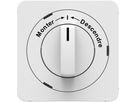 Dreh-/Schlüsselschalter Monter=>I<=Descendre Frontpl. priamos ws