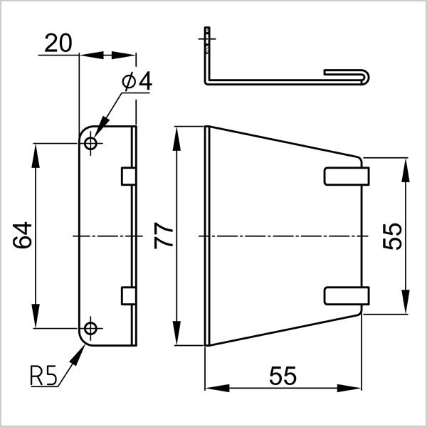 Easy-Fix90-L schwarz