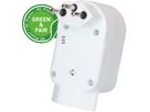 multi adaptateur ADAPT 2+1x type 13 blanc rotatif Green+Fair