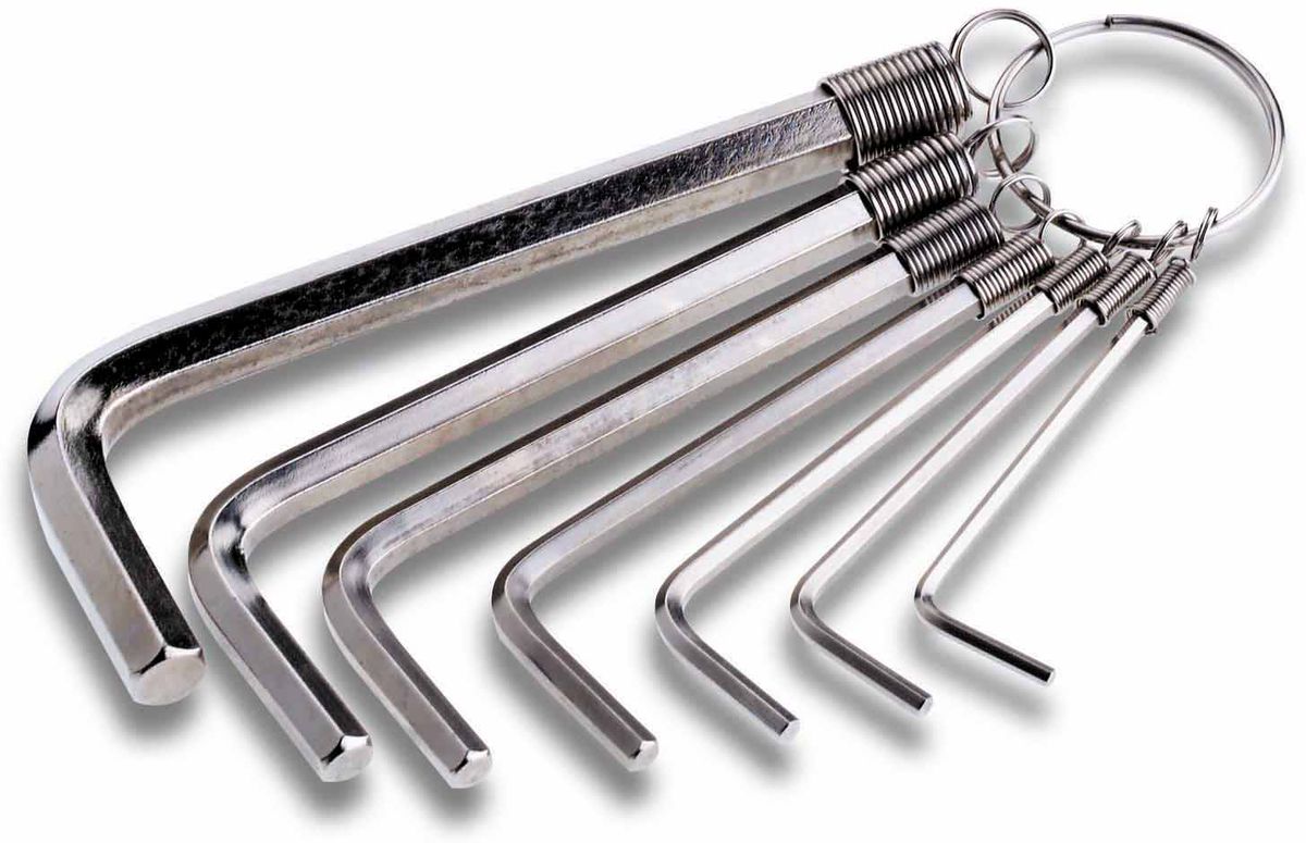 Jeu de clés mâles à six pans SW2-10 DIN 911