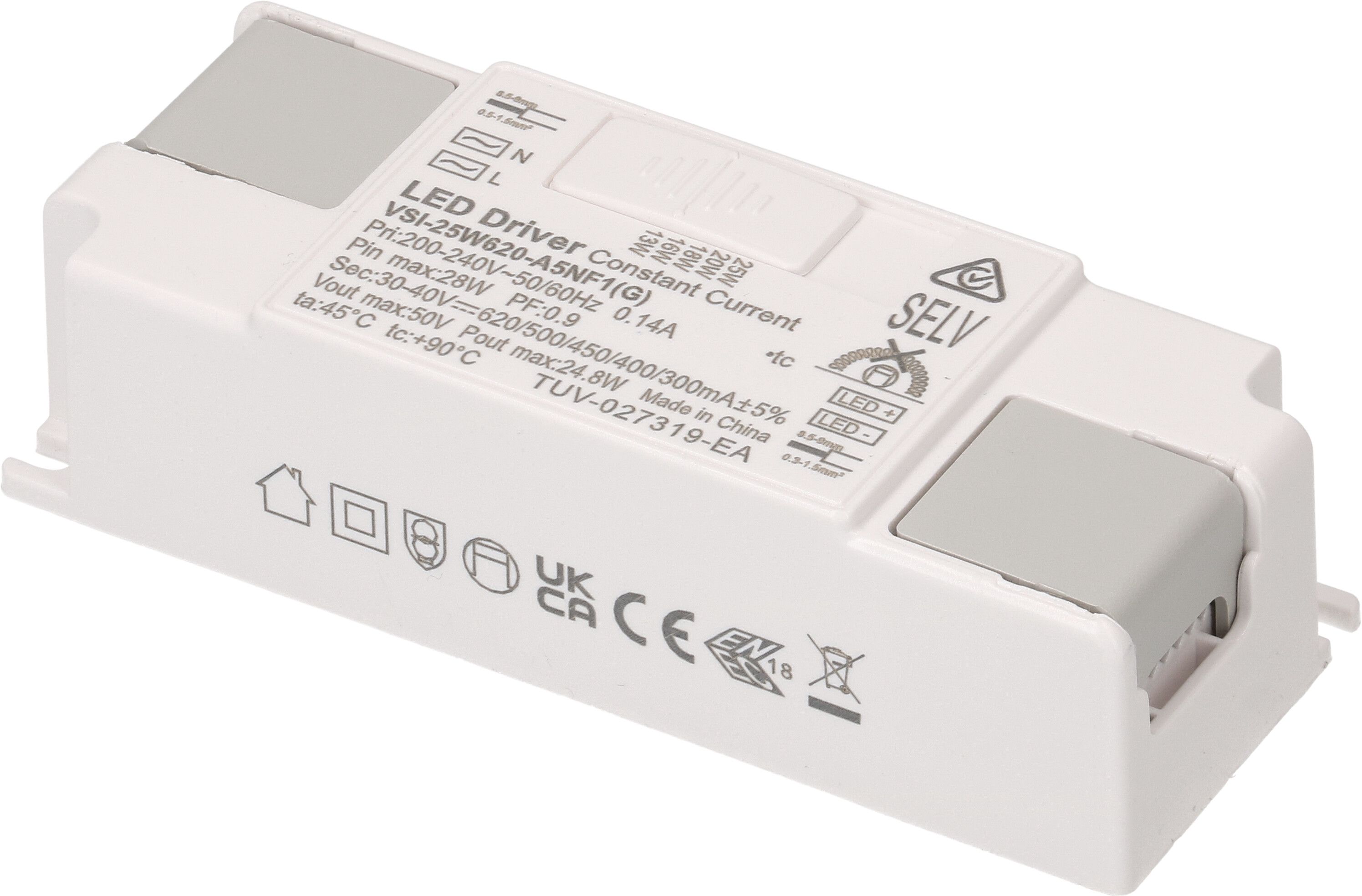 driver constant LED avec disjoncteur de puissance 13-16-18-20-25W