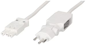 câble de racc. TD H05VV-F3G1.0 3m int. type 12 clip-clap / AC 166