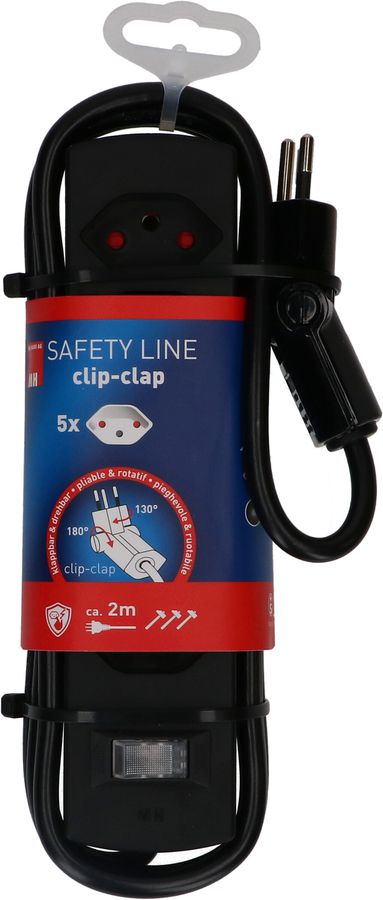 set gestion des câbles grand noir