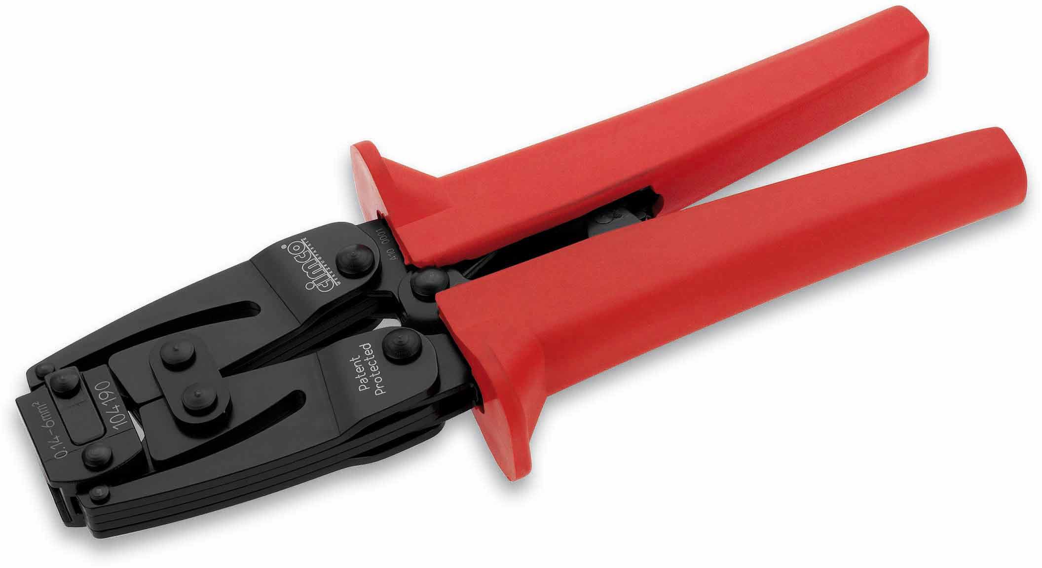 Utensili a crimpare automatici per capocorda trapez. 0.14-6mm²