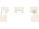 Connessione canalina 16x16mm bianco assortito 5 pz.