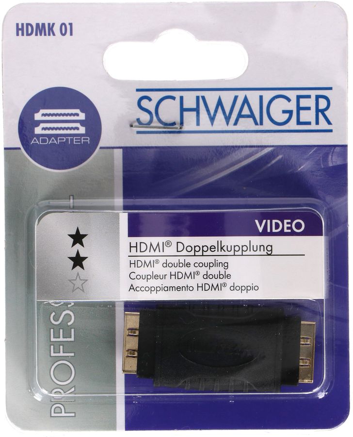 adaptateur HDMI noir