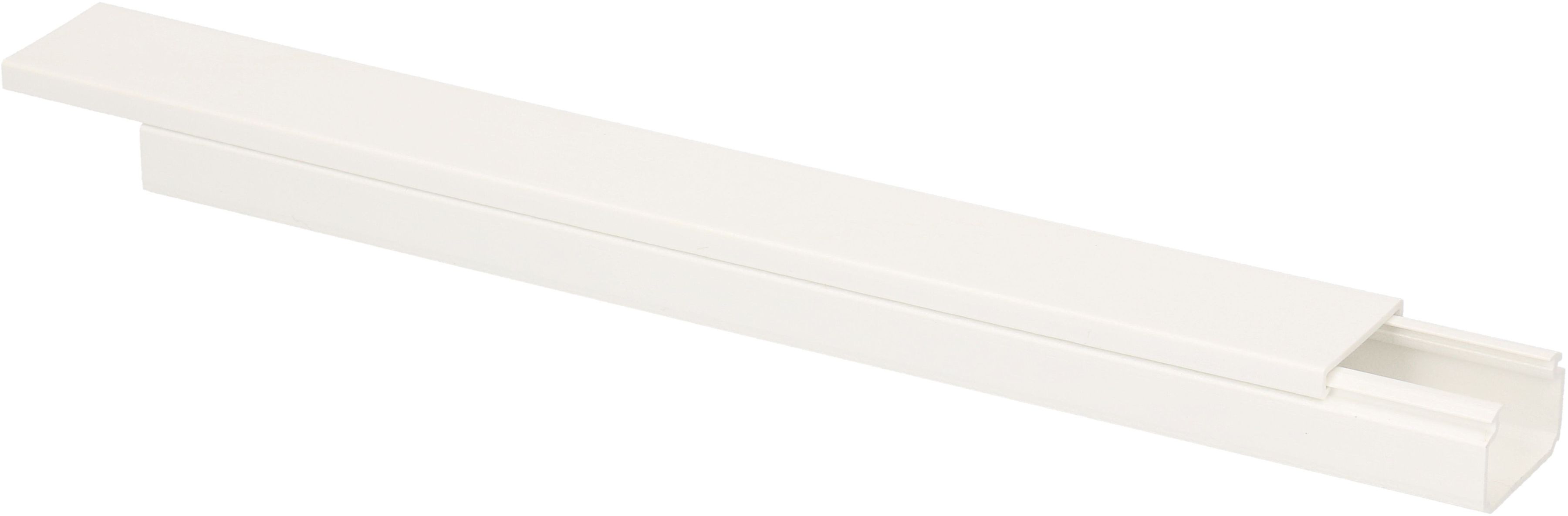 Goulotte 25x16mm blanc 2m