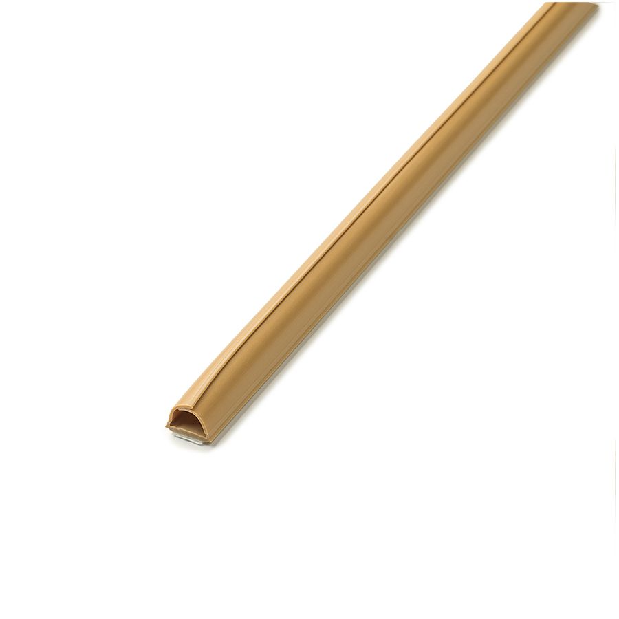 Goulotte 10mm beige auto-adhésif 1m 3 pcs.