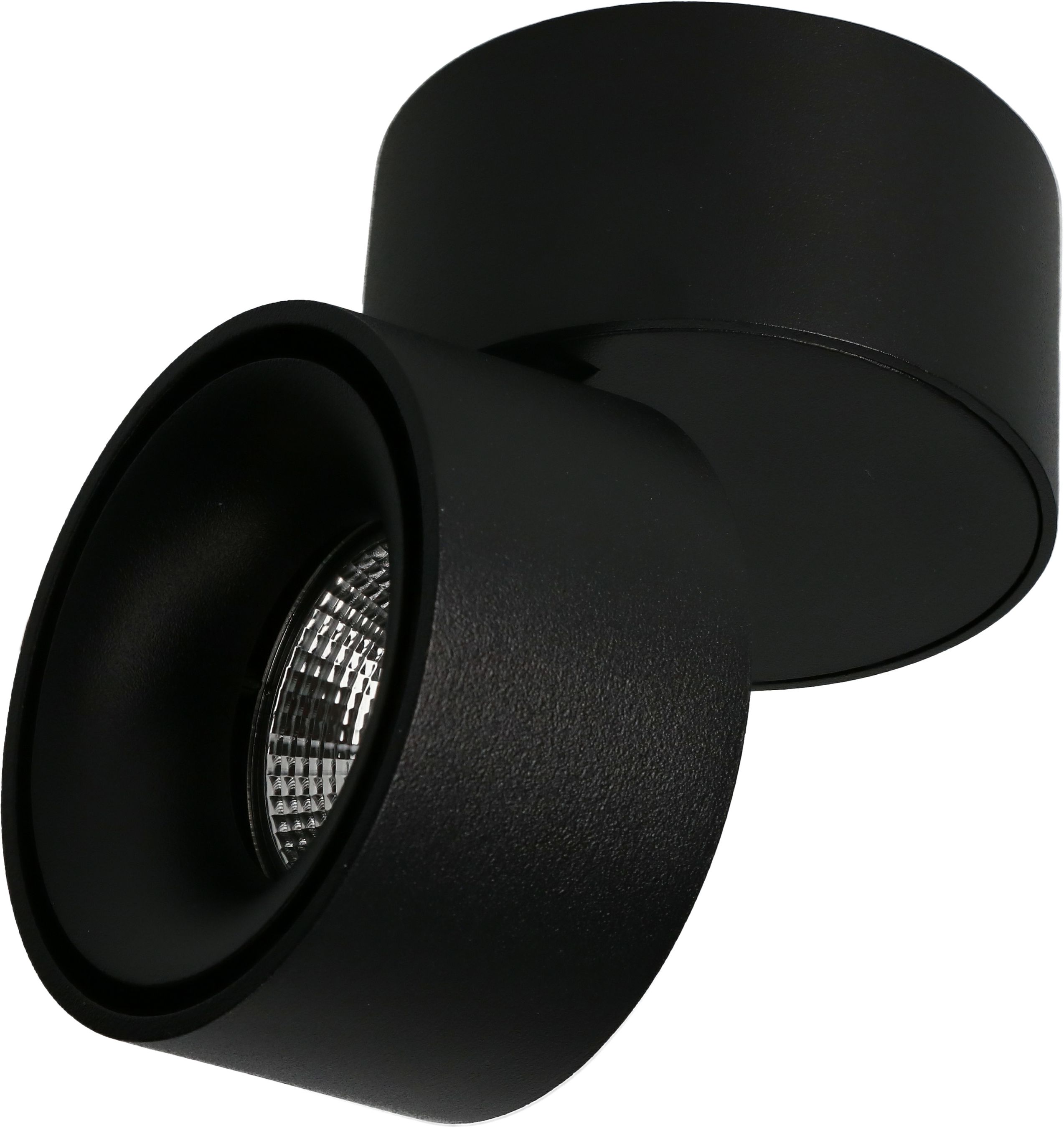 LED plafonnier SHINE mat noir 3000K 760lm 36°