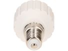 douille d'adaptateur de E14 à GU10 blanc