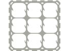 Befestigungsplatte Gr.3x3 modino