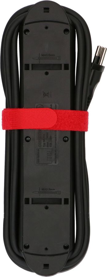 multiprise Construct Line IP20 4x type 13 noir 3m