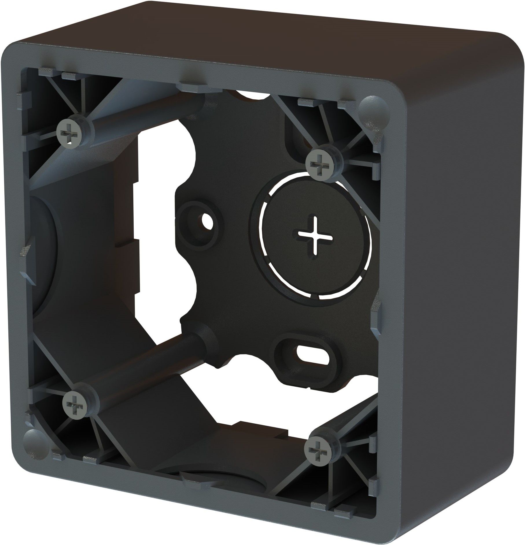 boîtier ta.1x1 AP priamos anthracite