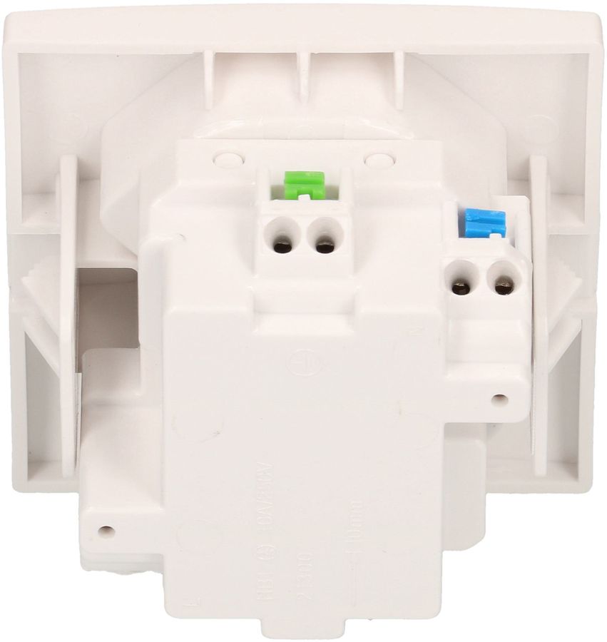 Steckdose 2x Typ 13 Einbau Max Hauri weiss