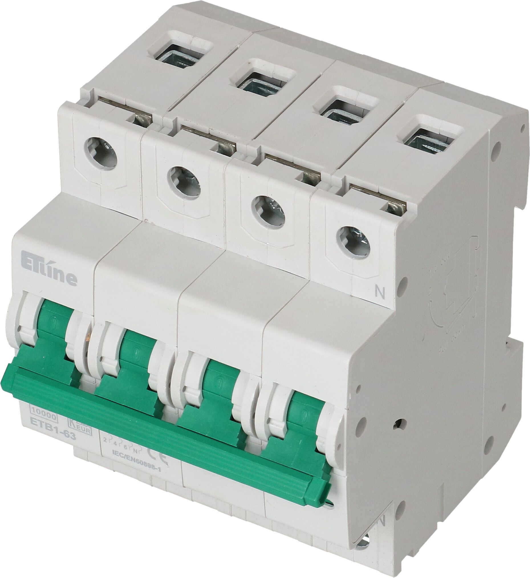 disjoncteur 3P+N C 16A 10kA