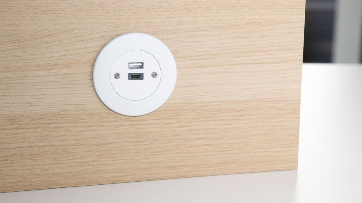 LIBERTY bloc multiprise Pip avec USB-A/C 12/60W blanc