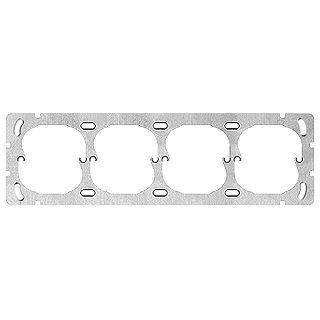 Befestigungsplatte Gr.1x4 EdizioDue