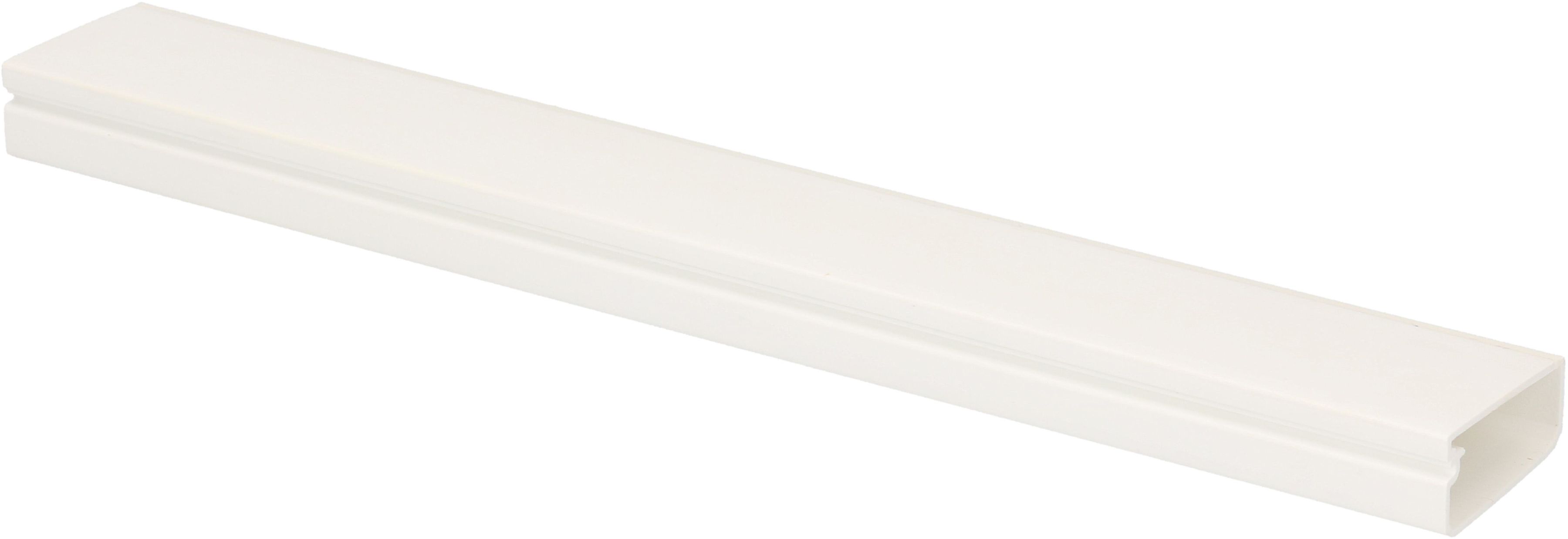Goulotte 30x11.5mm blanc 2m