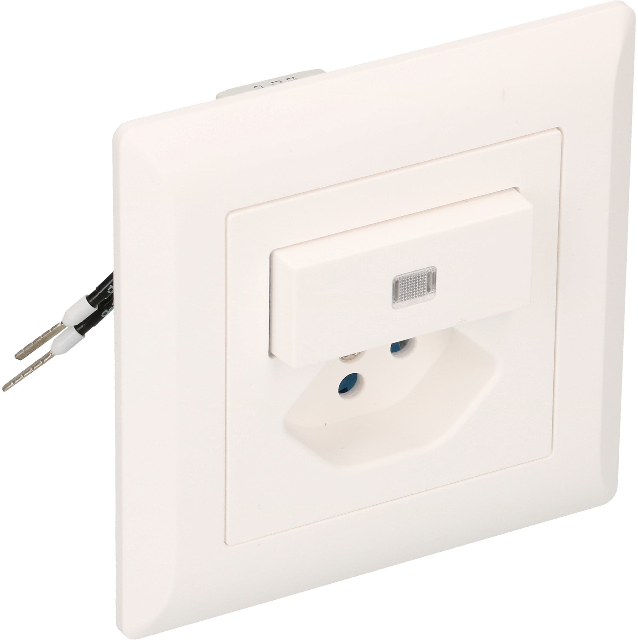 Kleinkombi A/R gelb beleuchtet / Typ 13 UP Kallysto weiss