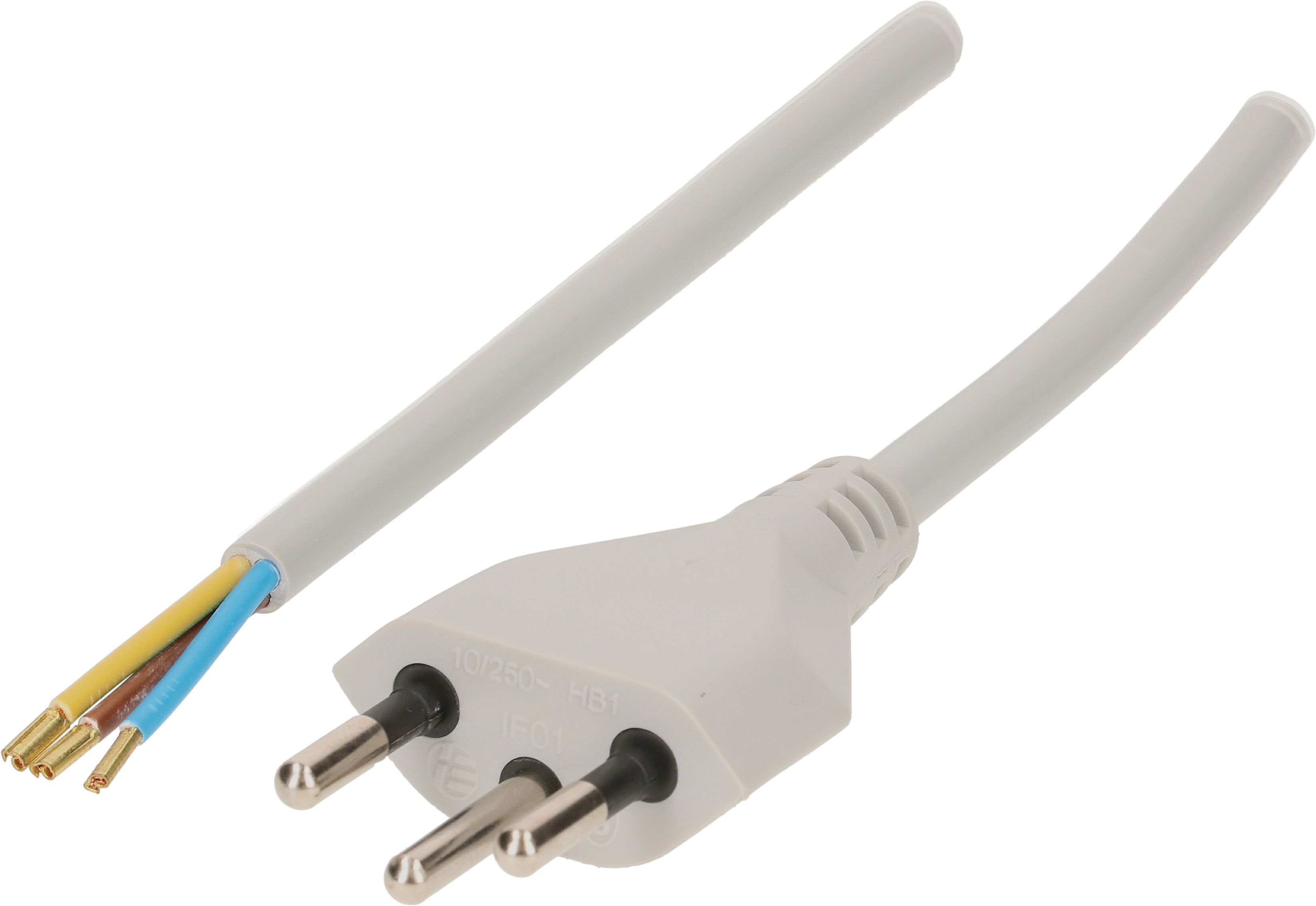 Cordon TDLR3x0,75mm2 gris L=3,0m