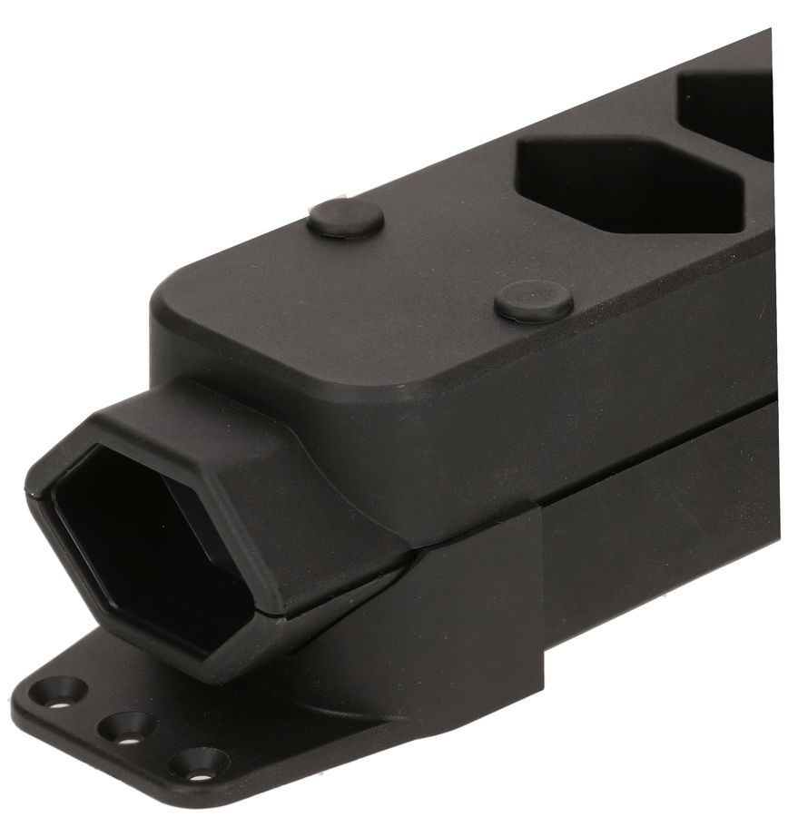 multiprise Swiss Line 5+1x type 13 noir 3m