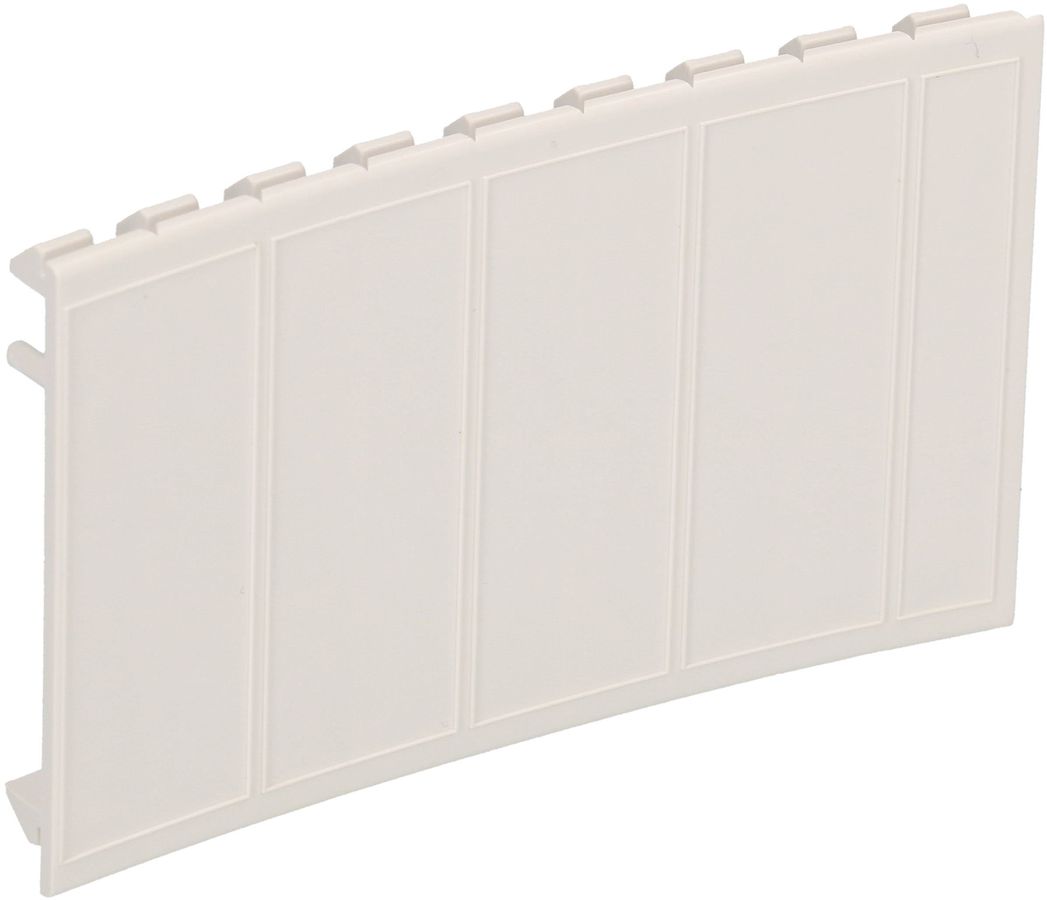 bande de recouvrement DIN découpe 45mm blanc