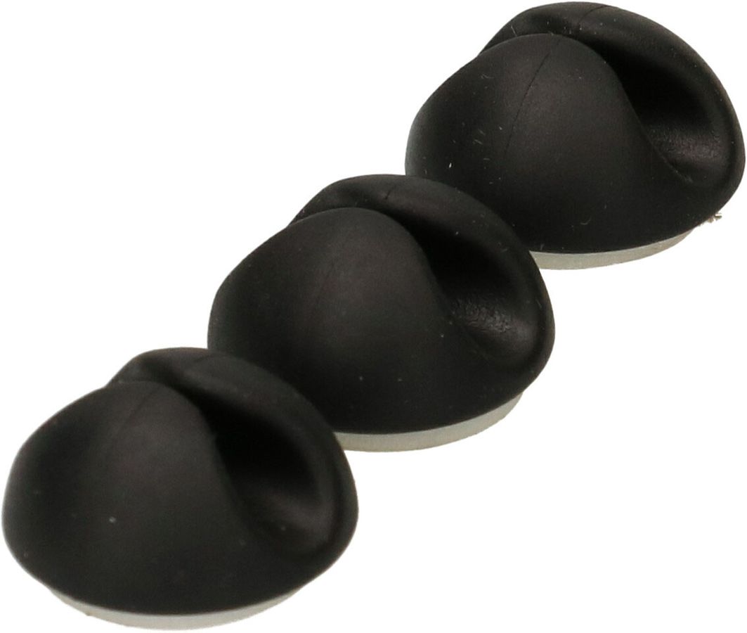 SINGLE STOP Set rond 9x noir