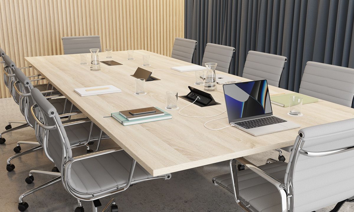 CUBOBOX bloc multiprise noir S 3 fois 1x type 13 2x module vide