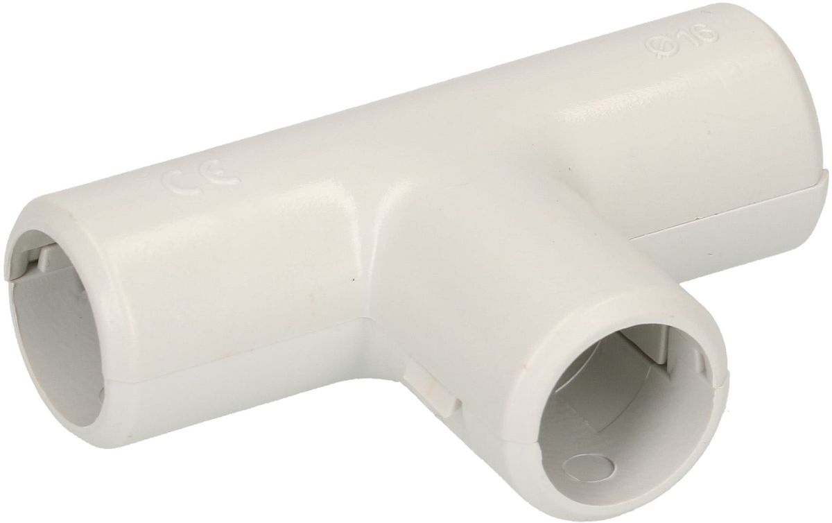 raccord T TIT M16 en 2 parties gris / 3 pièces