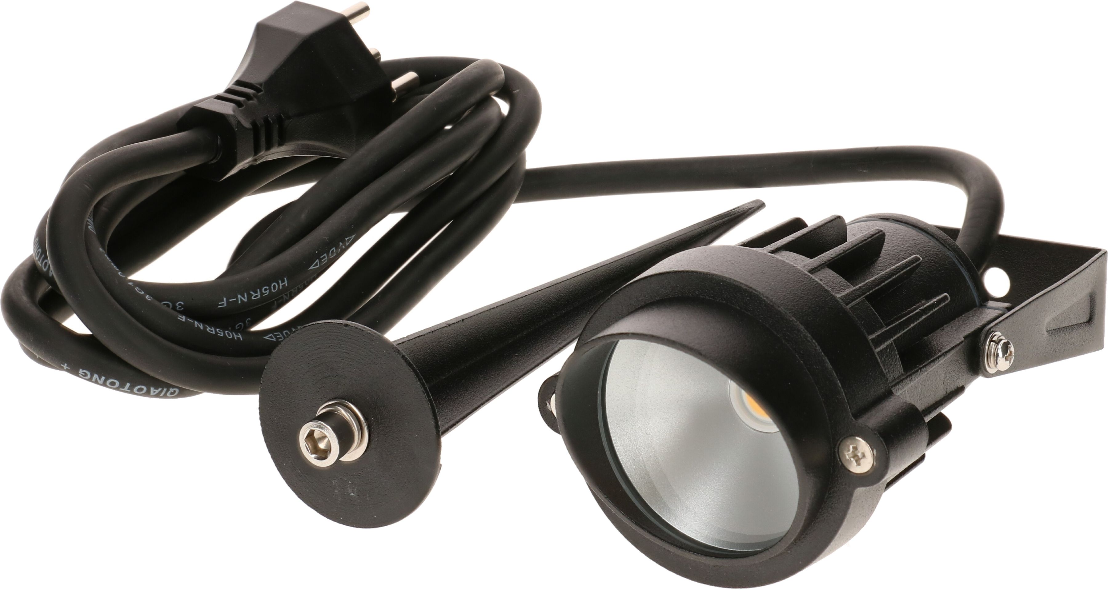 LED Gartenspot 350lm ALU schwarz IP65