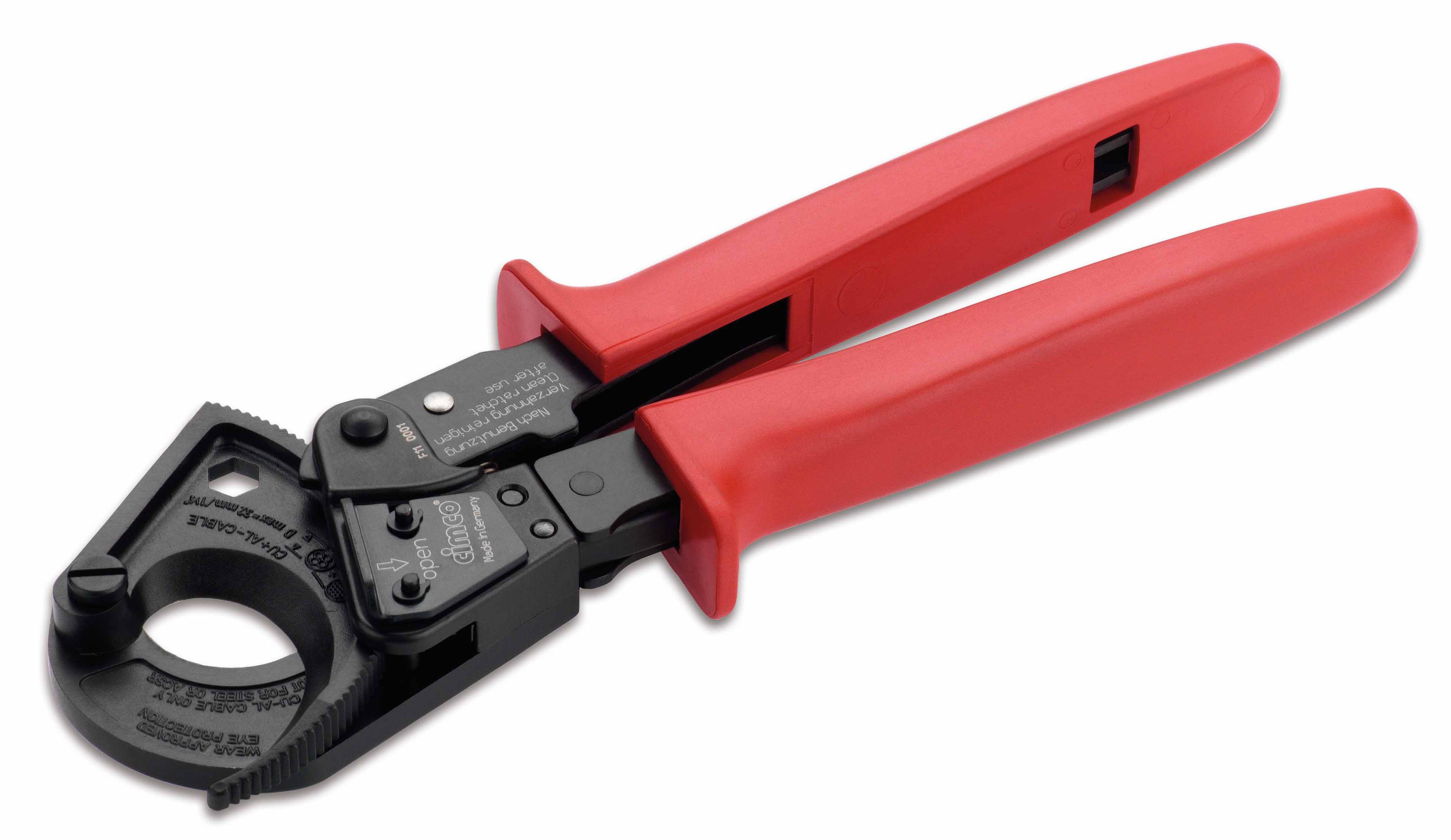 Ciseaux pour câbles à cliquet diamètre32mm