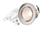 spot encastré à LED AXO Ø80 DALI nickel brossé 3000K 960lm 38°