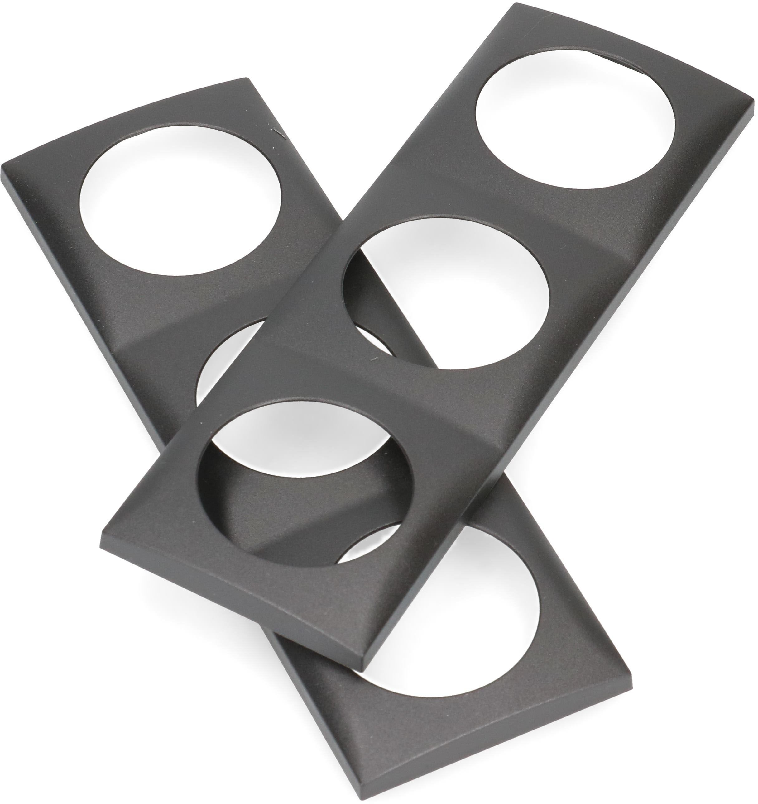 Abdeckrahmen Gr.3x1 UP Integro anthrazit