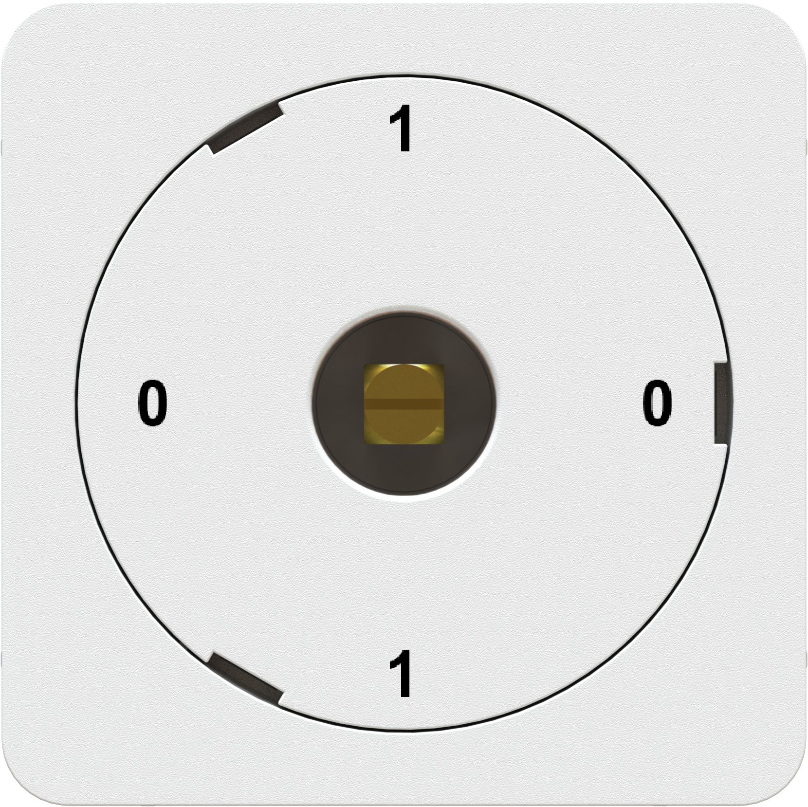 interrupteur à clé carrée s0/1L 0-1-0-1 insert +pl.fr. priamos bc