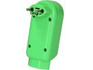 Multi adaptateur ADAPT 2+1x type 13 vert fluo rotatif BS