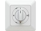 interrupteur rotatif schéma 2/1L 0-1-0-2 ENC priamos blanc