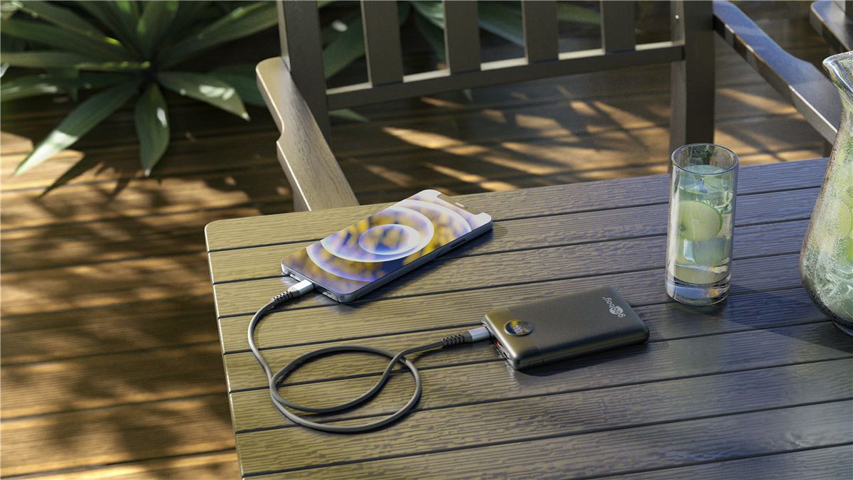 Powerbank 10000mAh QC/PD compact avec affichage d'état