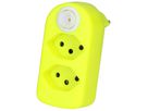 Multi adaptateur ADAPT 2x type 13 jn fluo rota. interr. BS