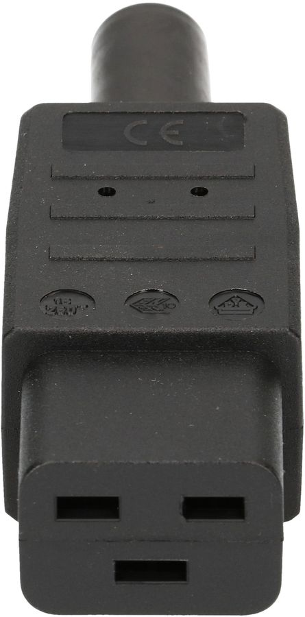 prise de connecteur type C19 3 pôles noir