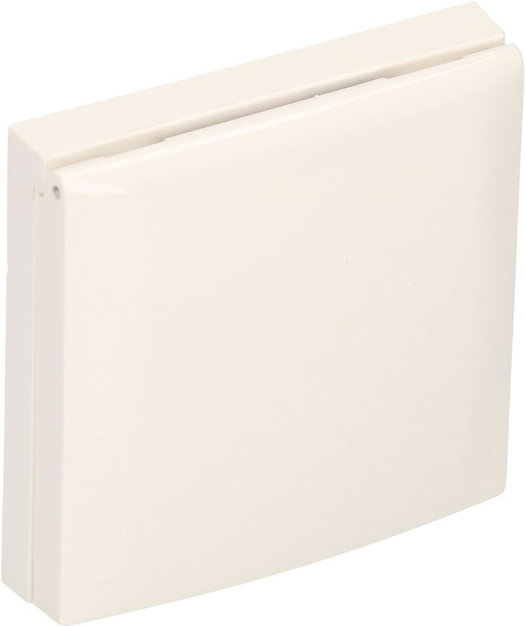Abdeckrahmen Gr.1 UP mit Klappdeckel Integro weiss hochglanz
